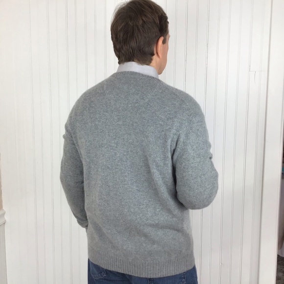 SAKS FIFTH AVENUE Black Label Cashmere Sweater XL - Picture 3 of 7